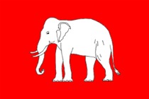 Antigua bandera de Tailandia