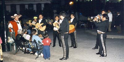 Mariachis en la Plaza Garibaldi